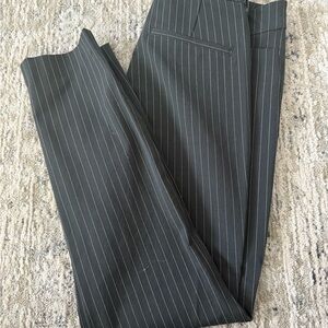 Old Navy Black Pinstripe Skinny Pants